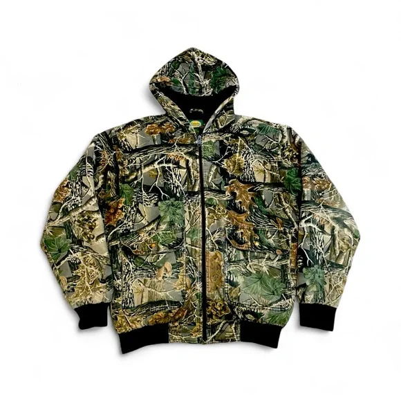 NWT Cabela's Outdoor Hunting Hooded Camo Jacket Seclusion 3D Zip Women’s Med - Picture 5 of 6